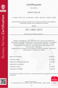 Cert. ISO 14001