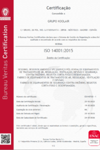 Cert. ISO 14001